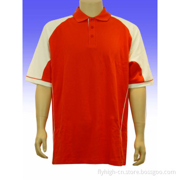 Men's Short Sleeve Polo Collar T-Shirt